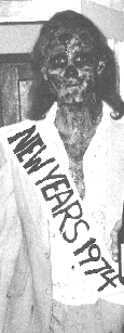 G.G. Falderal as a zombie.